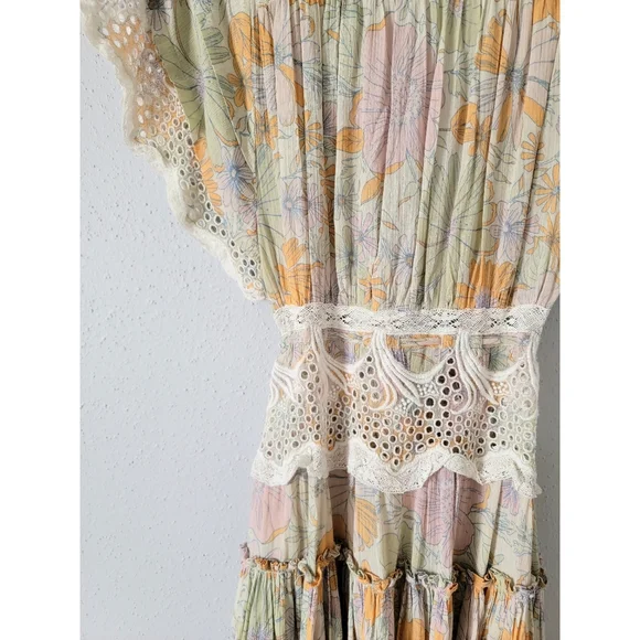 Free People| Fields Of Dreams Maxi Top - Picture 6 of 8